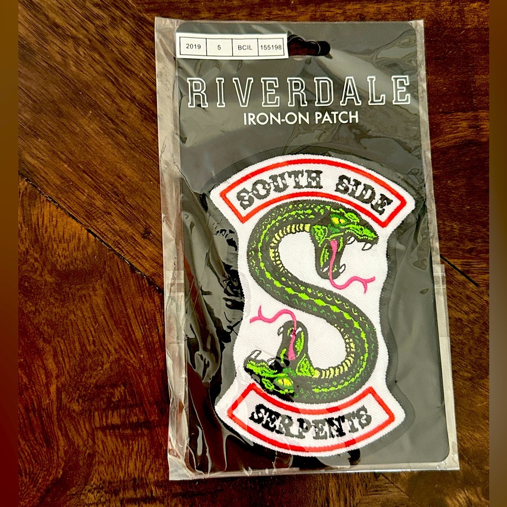 Riverdale Southside Serpent Patch. New